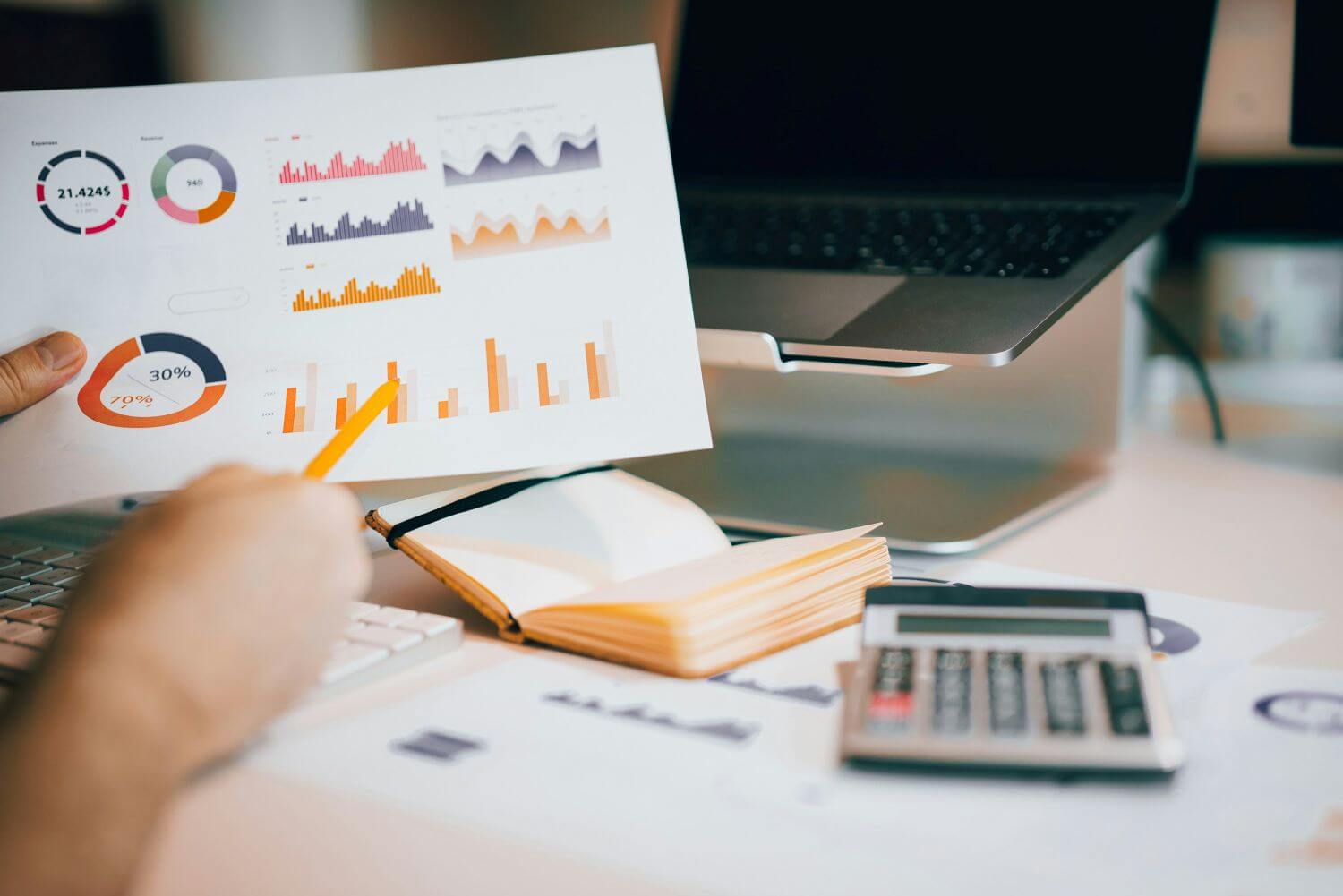 student at desk analysing graphs of hyper-personalised marketing in canada