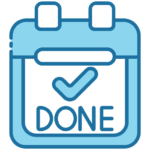 all dissertations finished on time